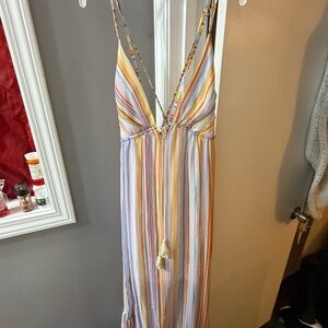 Free People Multicolor Striped Dress